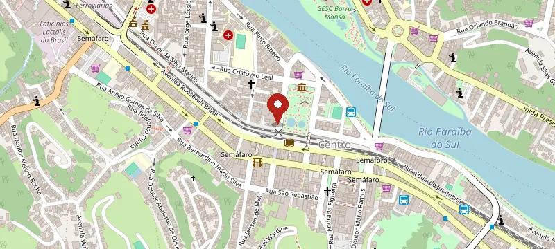 Mapa: Super Star Perfumaria – Há 42 anos, Rua Duque de Caxias, 250, Barra Mansa - RJ, 27310-070
