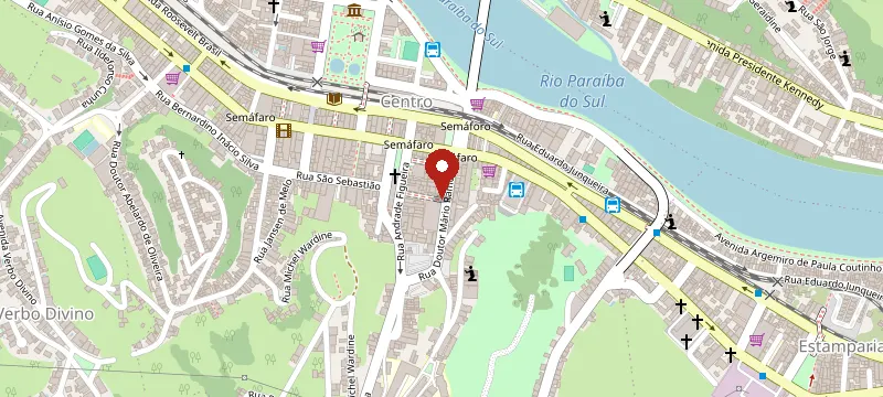 Mapa: Cutelaria do Bola, Galeria Irmão Sales, n.122 - Loja 06A - Centro, Barra Mansa - RJ