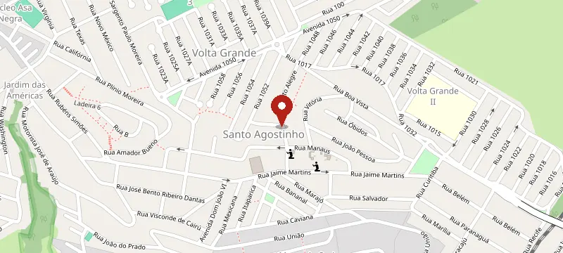 Mapa: Anna Carolina Modas – Novos e Seminovos – Volta Redonda, Rua Maceió 17 - Santo Agostinho, Volta Redonda - RJ, 27210-410