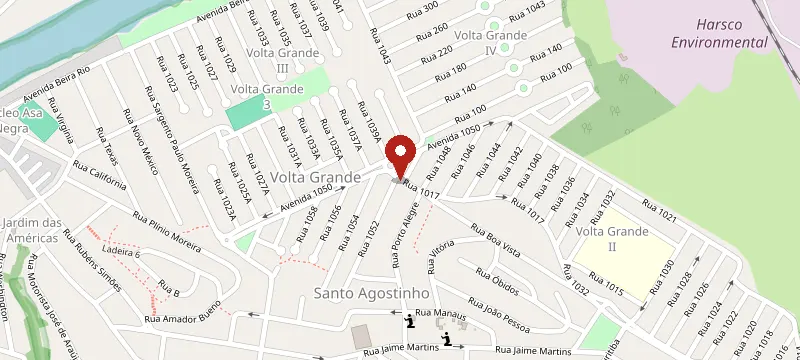 Mapa: Rota do Sabor, Açaí, Lanchonete e Pizzaria – Volta Redonda, Rua Boa Vista 425, Loja 05 - Santo Agostinho, Volta Redonda - RJ, 27214-070