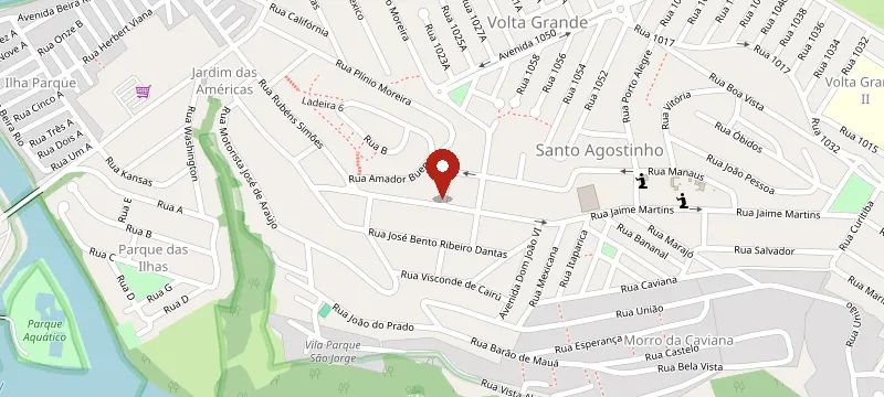 Mapa: Ponto Vip Celular – Volta Redonda – RJ, Rua Cabo Clodoaldo Ursulano, nº 11 - Santo Agostinho, Volta Redonda - RJ, 27211-030